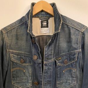 G Star Raw Denim Jean Jacket Men’s Large